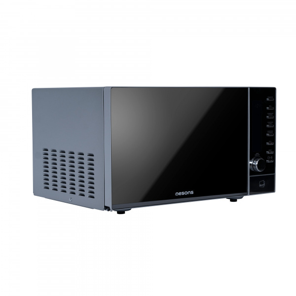 Микроволновая печь с грилем 25 л черная Nesons NS-MW25SGD91GB