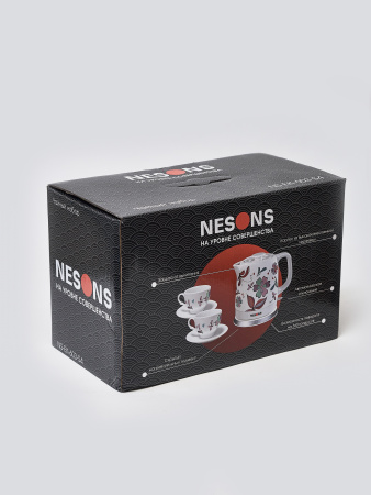 Чайник NESONS NS-EK603-S4 (набор, 6 предметов)
