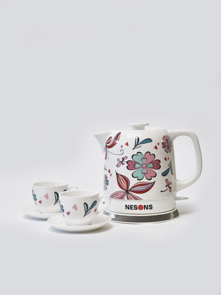 Чайник NESONS NS-EK603-S4 (набор, 6 предметов)